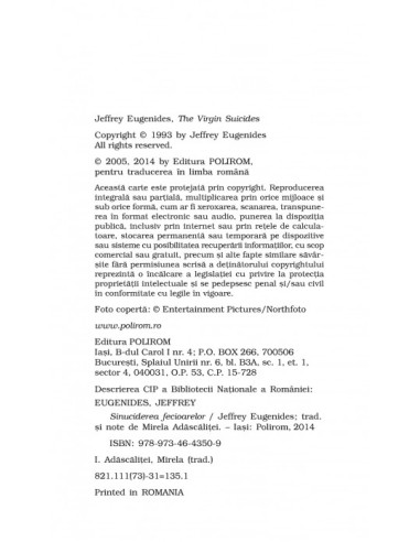 Sinuciderea fecioarelor