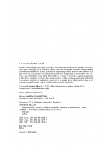 Controlul cărții. Cenzura literaturii... Controlul cărții. Cenzura literaturii...