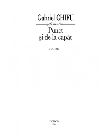 Punct și de la capat