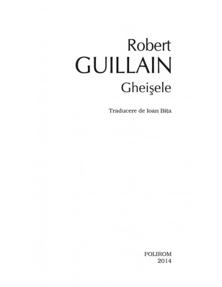 Gheişele (ediţie de buzunar)