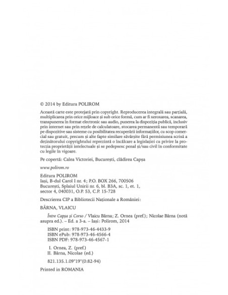 Între Capşa şi Corso