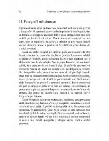 Limbajul trupului şi mincinoşii. 