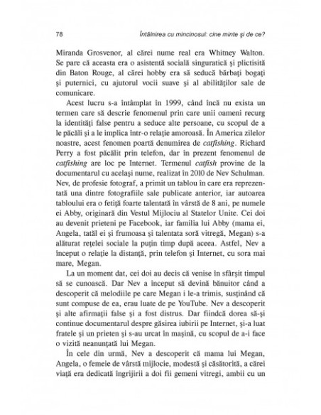 Limbajul trupului şi mincinoşii. 