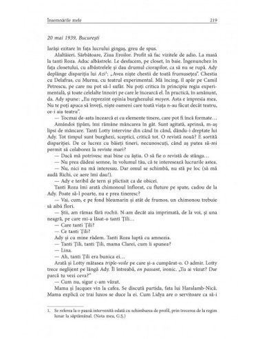 Însemnările mele (2 volume)