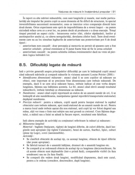 Didactica activitățlor matematice în grădiniță