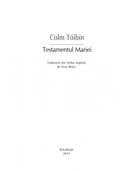 Testamentul Mariei