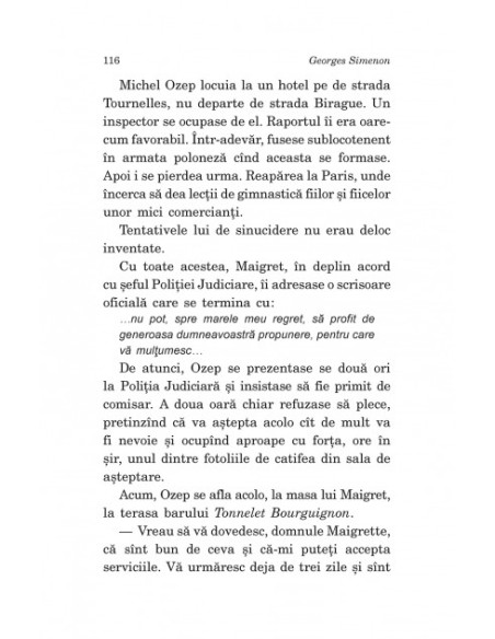 Steaua Nordului • Hanul înecaților • Stan Ucigașul • Bătrâna doamnă din Bayeux