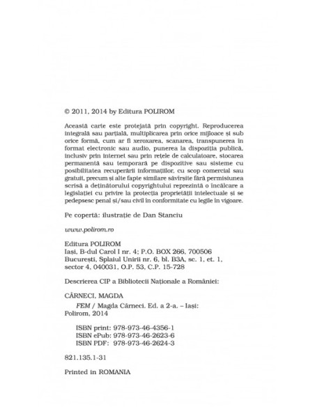 FEM (ediţia a II-a, de buzunar)