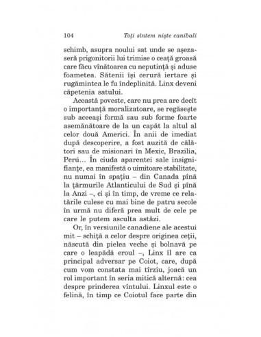 Toți suntem niște canibali Toți suntem niște canibali