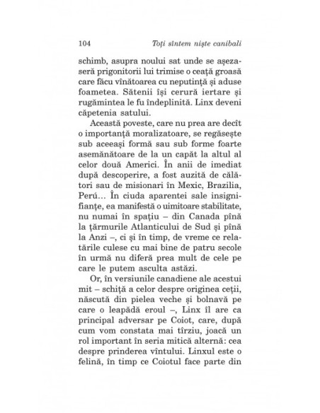 Toți suntem niște canibali