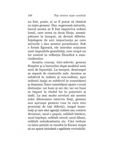 Toți suntem niște canibali Toți suntem niște canibali