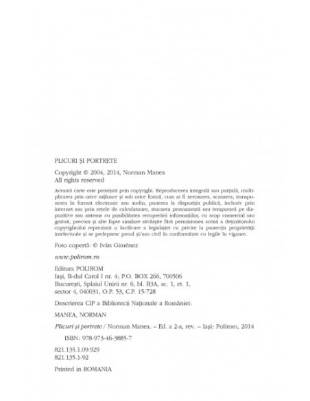 Plicuri și portrete