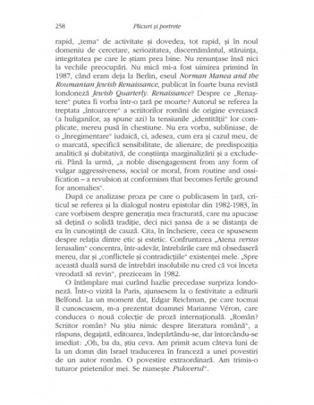 Plicuri și portrete