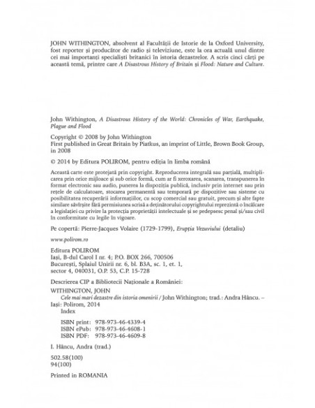 Cele mai mari dezastre din istoria omenirii