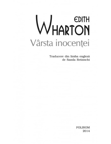 Vârsta inocenței 