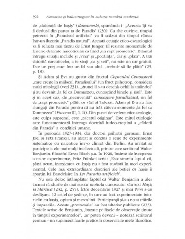 Narcotice în cultura română