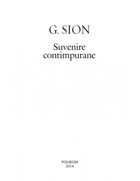 Suvenire contimpurane