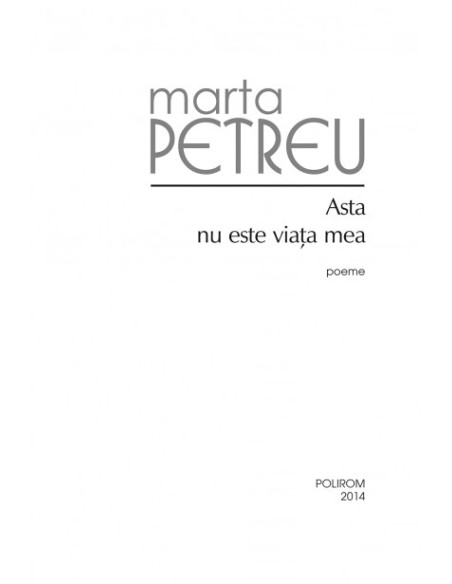 Asta nu este viața mea