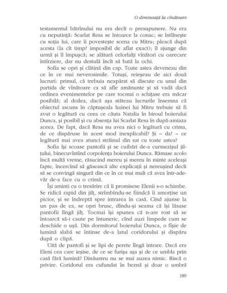 O dimineaţă la vînătoare