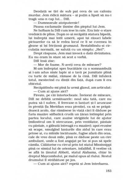 ...Să ucizi o pasăre cântătoare