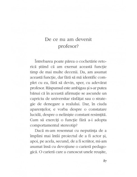 Monologurile neîmplinirii