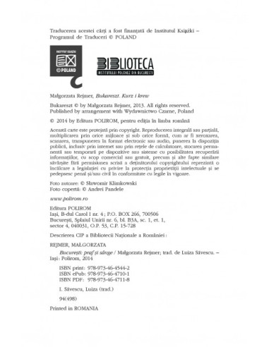 București. Praf și sînge București. Praf și sînge