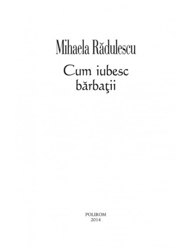 Cum iubesc bărbații
