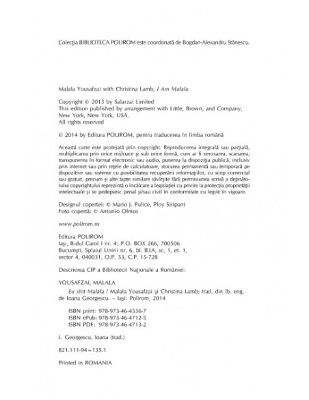 Eu sînt Malala