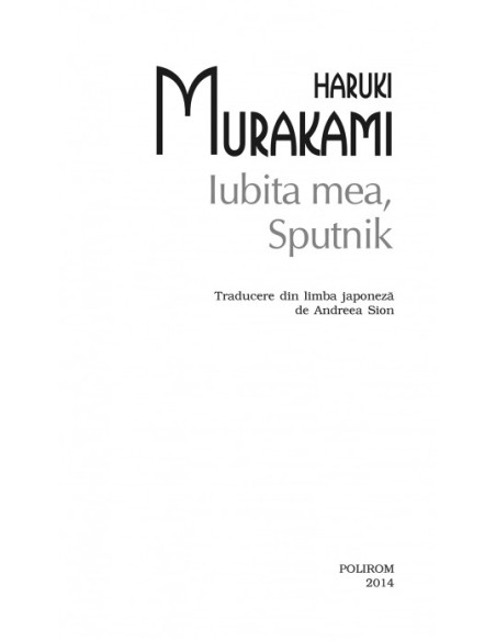 Iubita mea, Sputnik