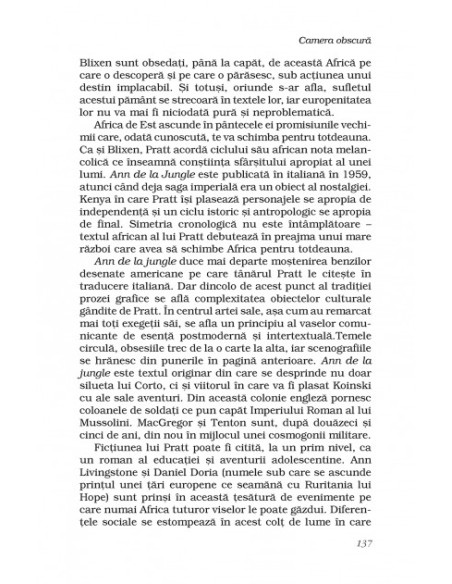 Camera obscură. Vis, imaginație și bandă desenată