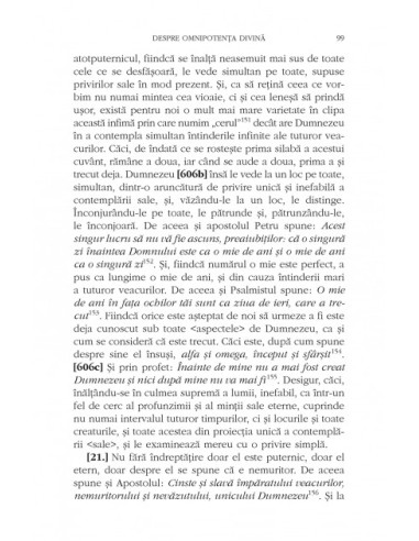 Despre omnipotența divină Despre omnipotența divină