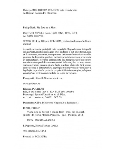 Viața mea de bărbat