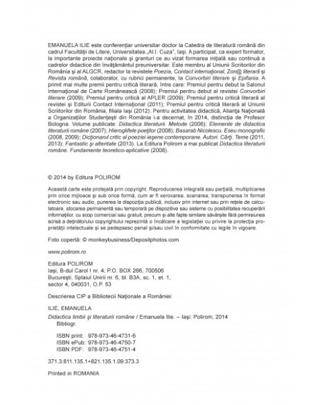 Didactica limbii și literaturii române