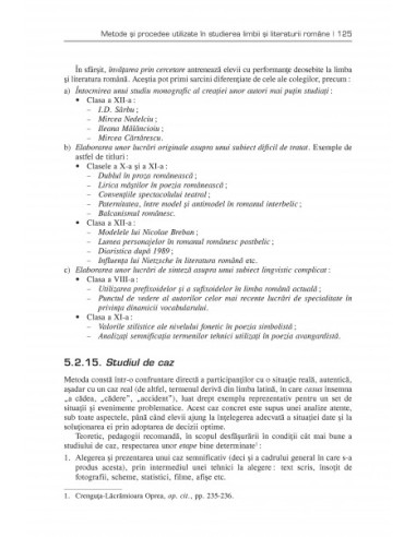 Didactica limbii și literaturii române