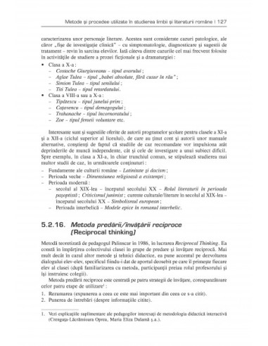 Didactica limbii și literaturii române