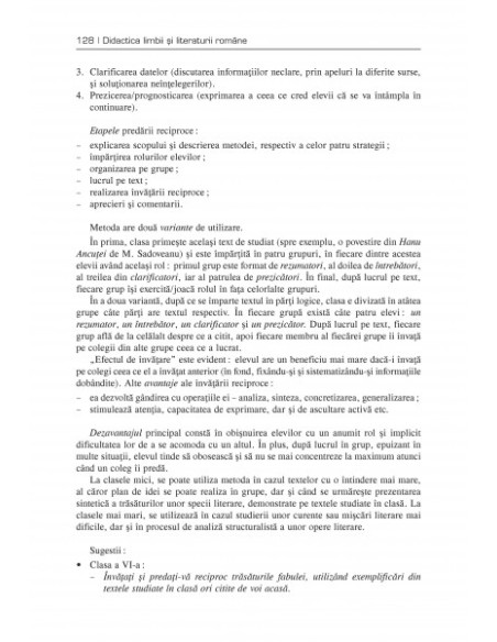 Didactica limbii și literaturii române