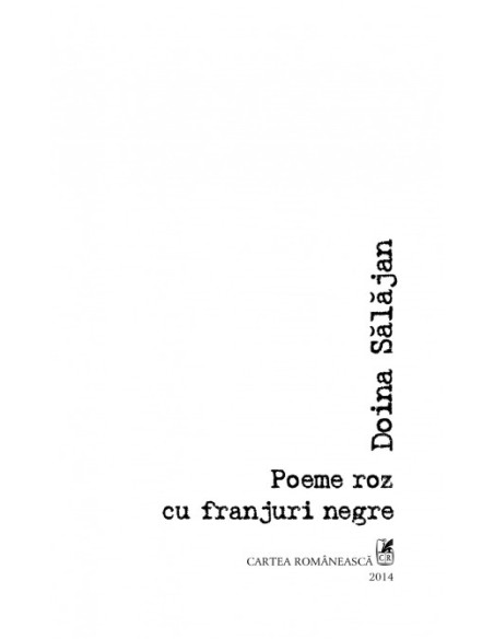 Poeme roz cu franjuri negre