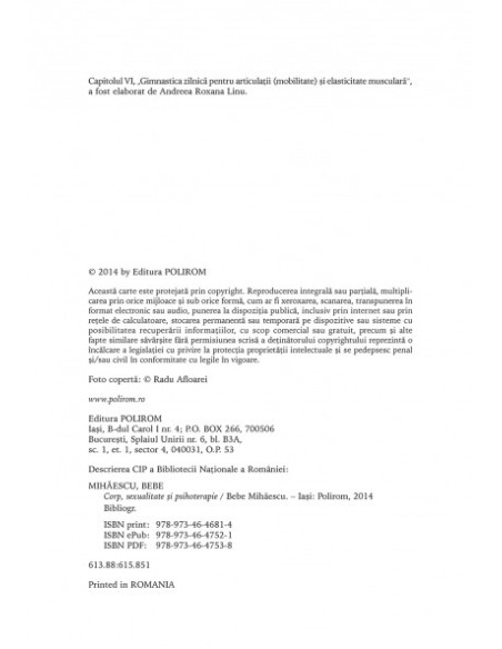 Corp, sexualitate și psihoterapie