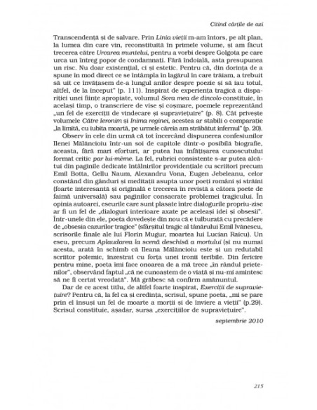 Citind cărţile de azi