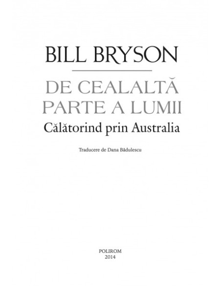 De cealaltă parte a lumii.