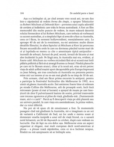 De cealaltă parte a lumii.