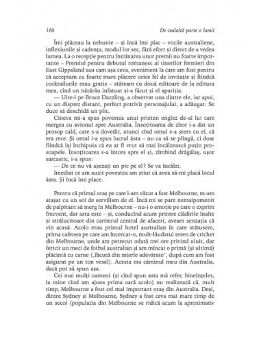 De cealaltă parte a lumii.