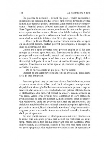 De cealaltă parte a lumii.