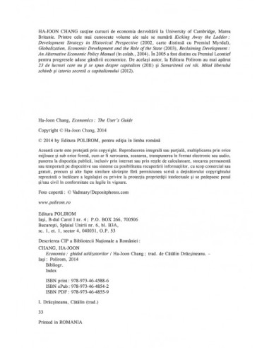 Economia. Ghidul utilizatorilor Economia. Ghidul utilizatorilor