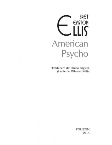 American Psycho American Psycho
