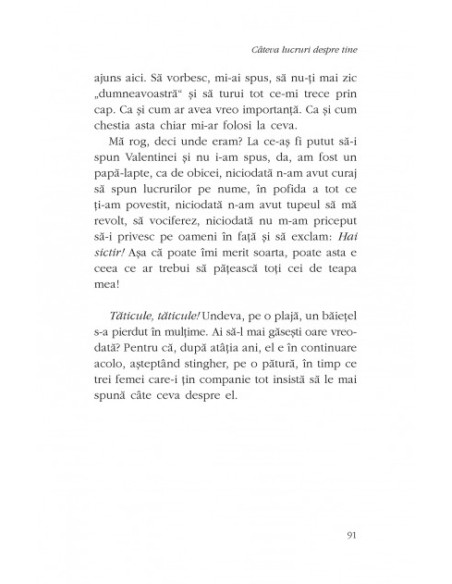 Cîteva lucruri despre tine