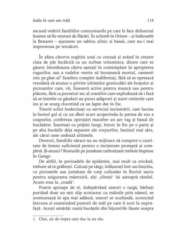 India în care am trăit
