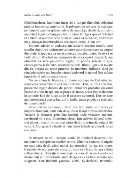 India în care am trăit