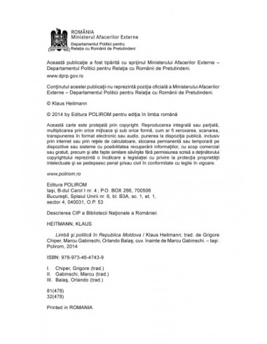 Limbă și politică în Republica Moldova