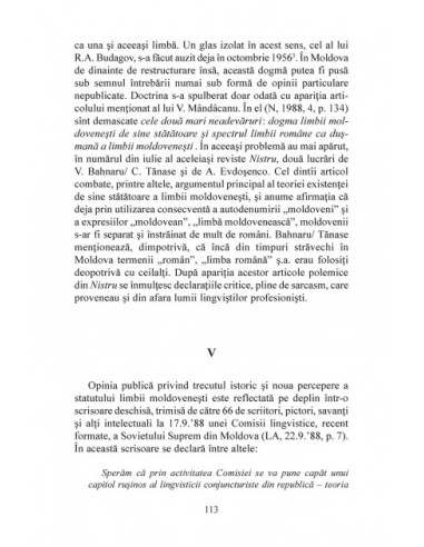Limbă și politică în Republica Moldova